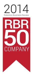 Robotics Business Review Top 50 Logo 2014