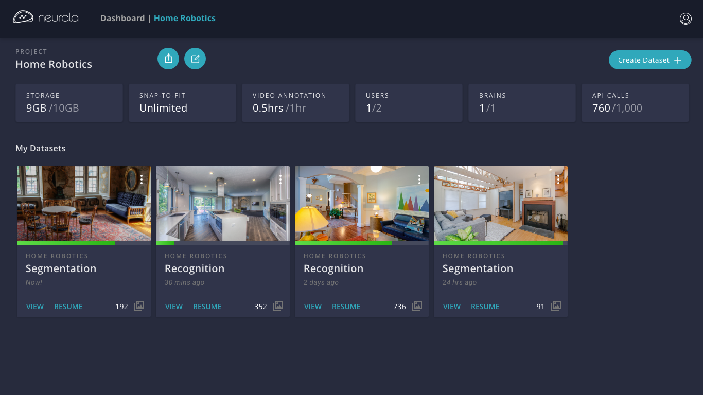 AI In Robotics On Brain Builder Dashboard