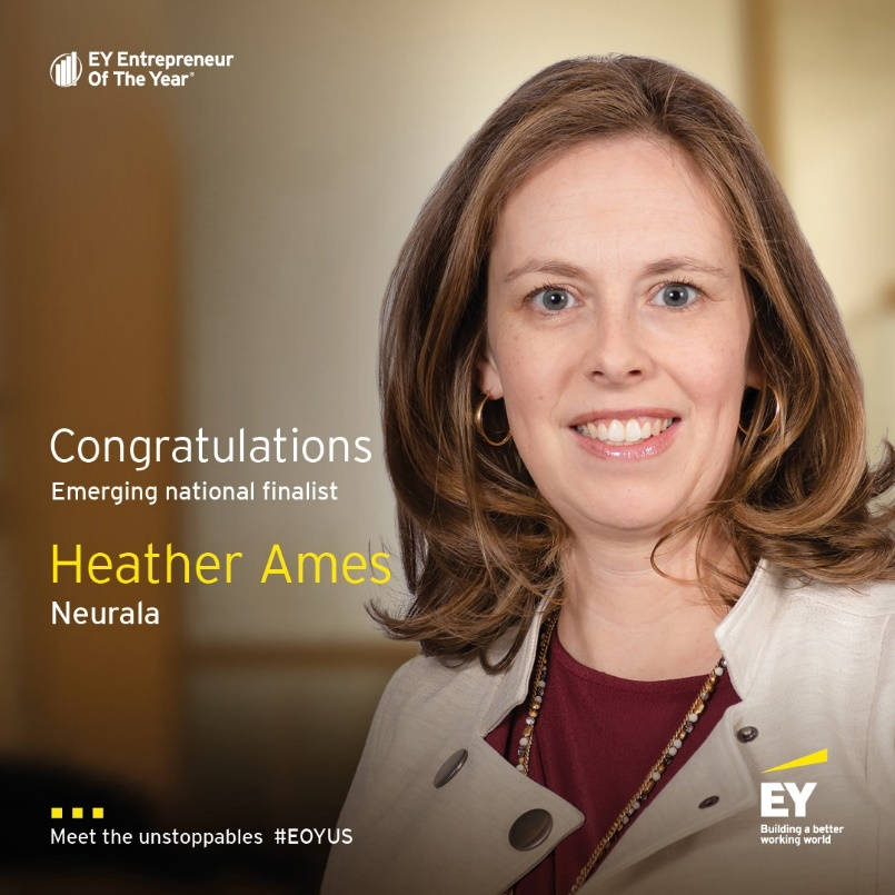 Heather Ames Named National Finalist for Entrepreneur of The Year